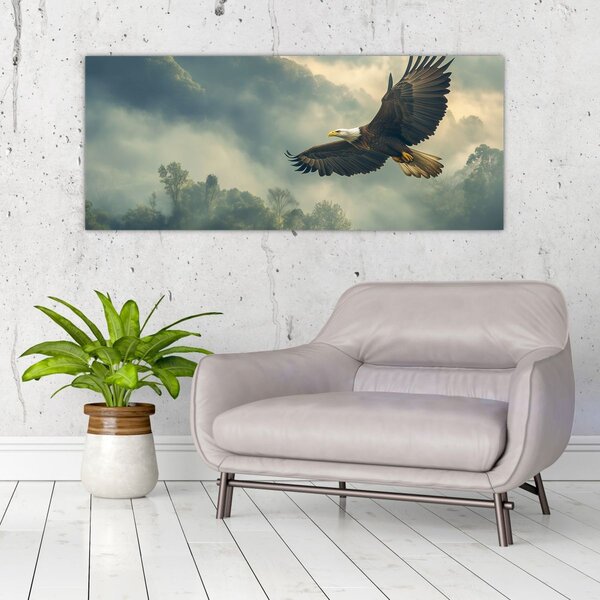 Tablou - Vultur în zbor (120x50 cm)