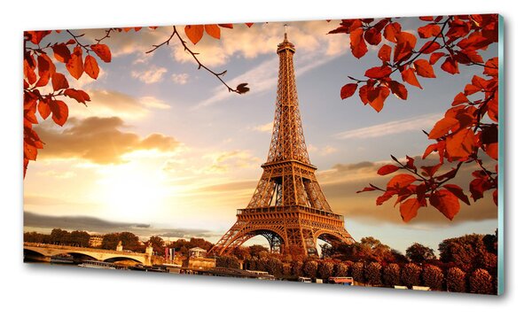 Panou sticla securizata bucatarie Turnul Eiffel din Paris
