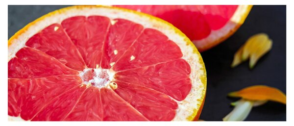 Tablou cu grapefruit tăiat (120x50 cm)