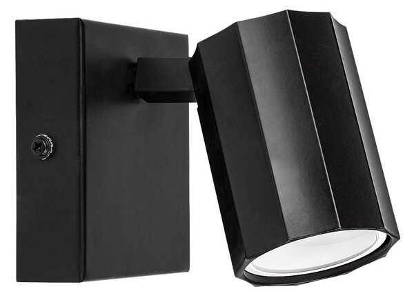 Spot de perete Rabalux 73023 ROGELIO 1xGU10/5W/230V negru