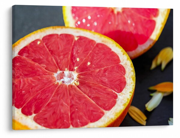 Tablou cu grapefruit tăiat (70x50 cm)