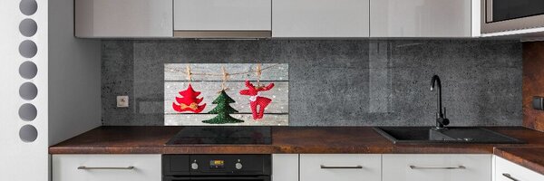 Panou sticlă bucătărie Decoratiuni pe un șir de caractere
