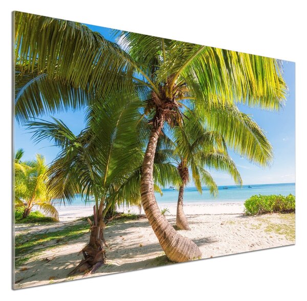 Panou sticla securizata bucatarie plaja tropicala