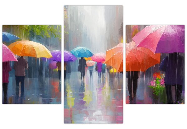 Tablou - Zi ploioasă (90x60 cm)