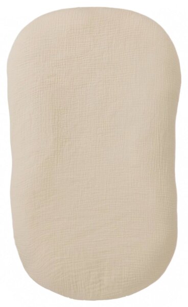 Husa din muselina dubla pentru babynest Kidizi natur, bumbac 100%
