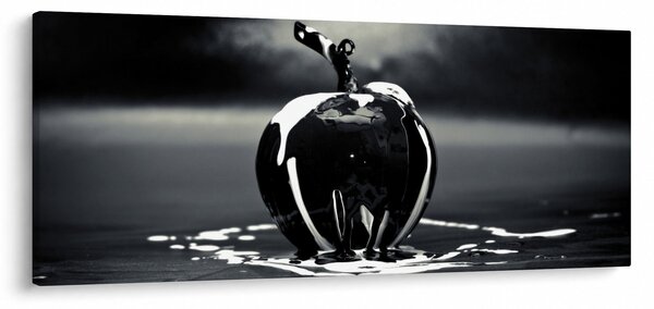 Tablou cu mărul negru (120x50 cm)