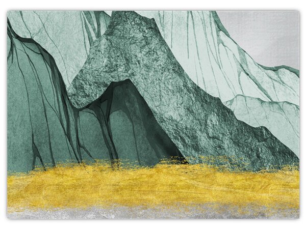 Tablou - Munții Smarald N⁰2 (70x50 cm)