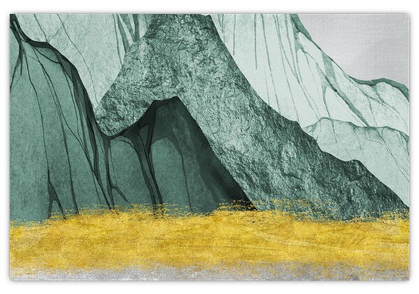 Tablou - Munții Smarald N⁰2 (90x60 cm)