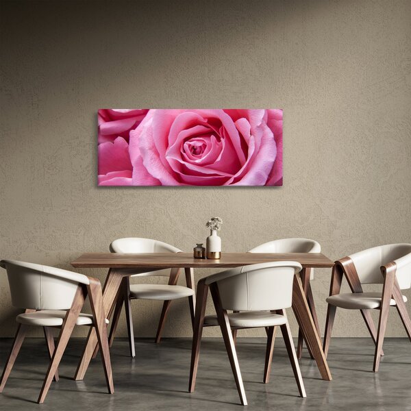 Tablou cu trandafir (120x50 cm)