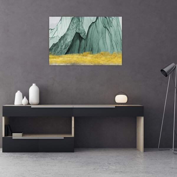 Tablou - Munții Smarald N⁰3 (90x60 cm)