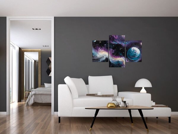 Tablou - Univers pictat (90x60 cm)