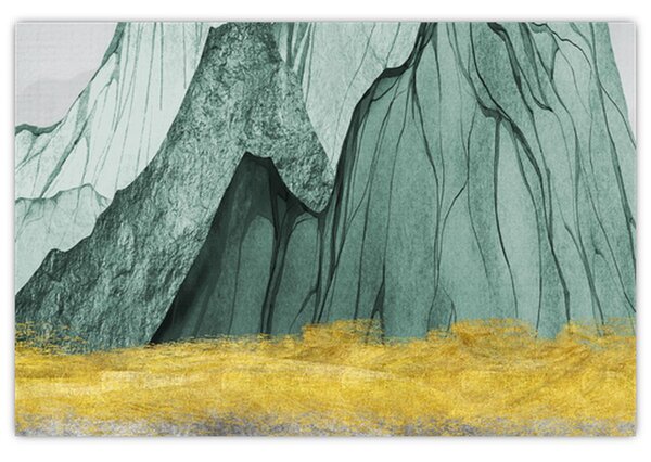 Tablou - Munții Smarald N⁰3 (90x60 cm)
