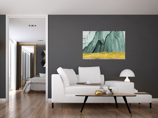 Tablou - Munții Smarald N⁰3 (90x60 cm)