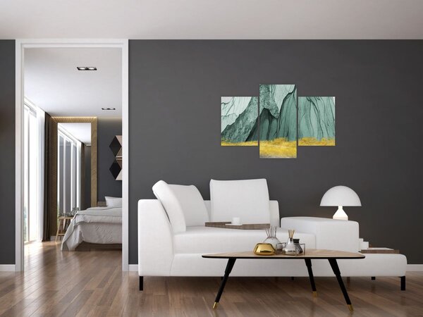 Tablou - Munții Smarald N⁰3 (90x60 cm)