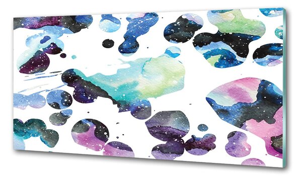 Panou sticlă bucătărie culoare Galaxy