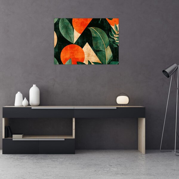 Tablou - Motive naturale geometrice II. (70x50 cm)