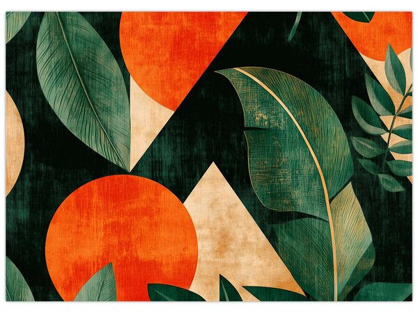 Tablou - Motive naturale geometrice II. (70x50 cm)