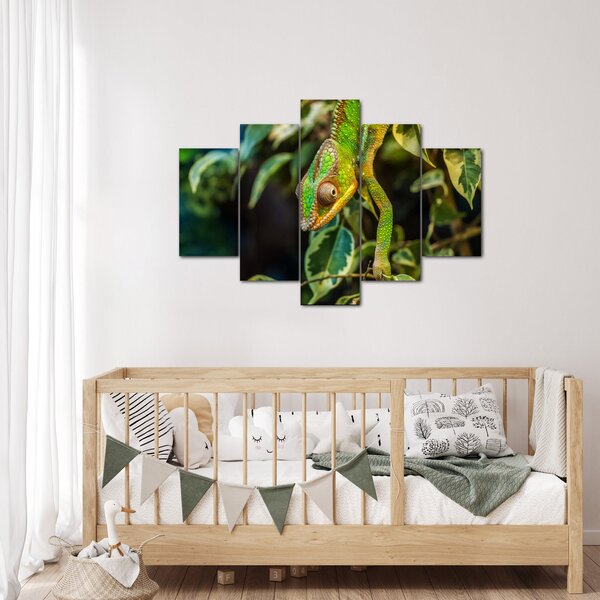 Tablou cu cameleon (150x105 cm)
