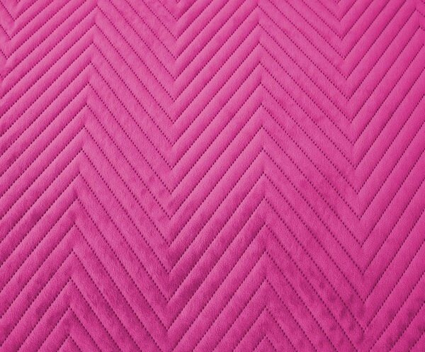 Cuvertura de pat din catifea mov ARROW VELVET Dimensiuni: 170 x 210 cm