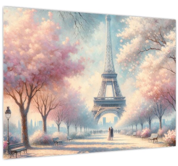 Tablou – Primăvară la Paris (70x50 cm)