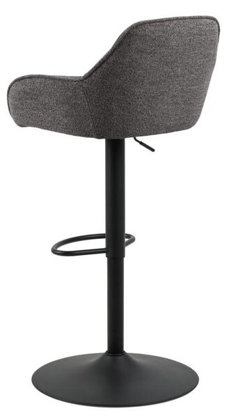 Scaun de bar Brooke bouclé, antracit
