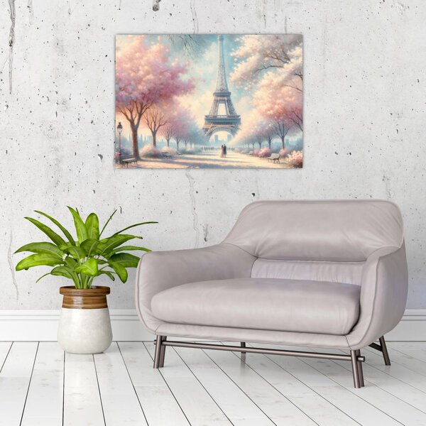Tablou – Primăvară la Paris (70x50 cm)