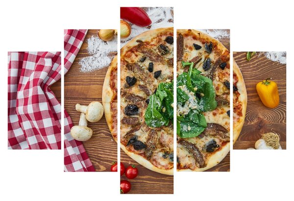Tablou cu pizza (150x105 cm)