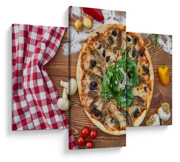 Tablou cu pizza (90x60 cm)