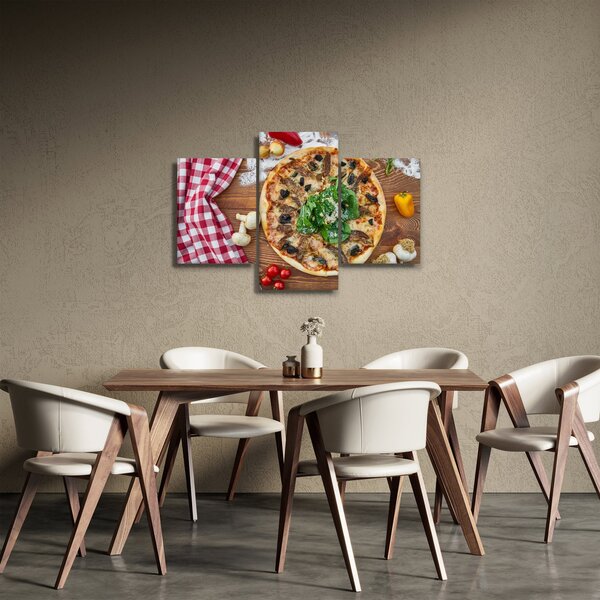 Tablou cu pizza (90x60 cm)