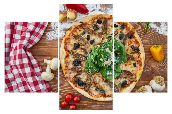 Tablou cu pizza (90x60 cm)
