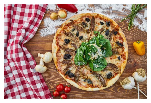 Tablou cu pizza (90x60 cm)