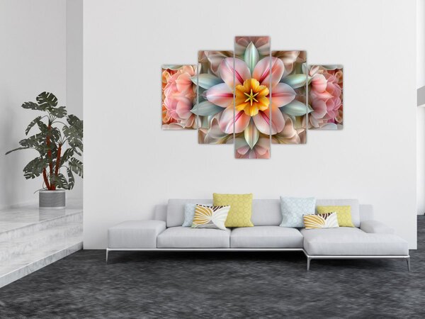 Tablou - Floare caleidoscopică (150x105 cm)