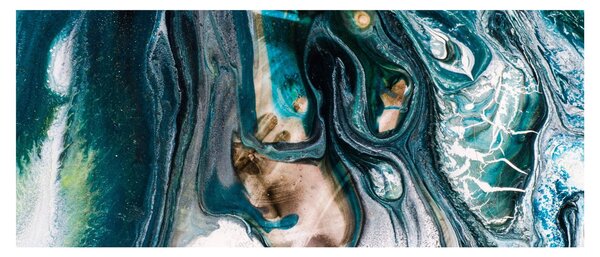 Tablou cu abstracție (120x50 cm)
