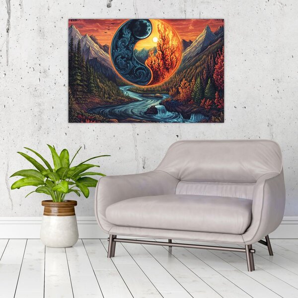 Tablou - Elementele (90x60 cm)