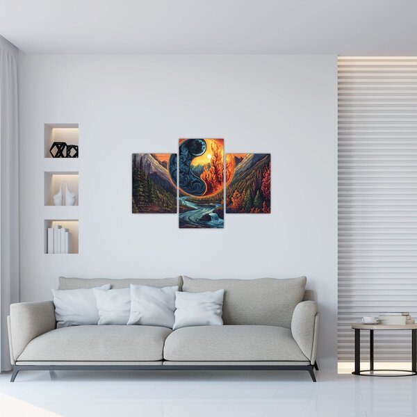 Tablou - Elementele (90x60 cm)