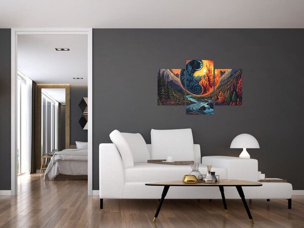 Tablou - Elementele (90x60 cm)