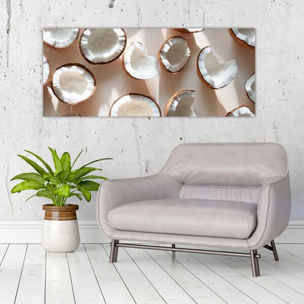 Tablou - Nuci de cocos (120x50 cm)