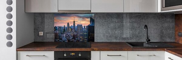 Panou sticlă decorativa bucătărie Manhattan New York City