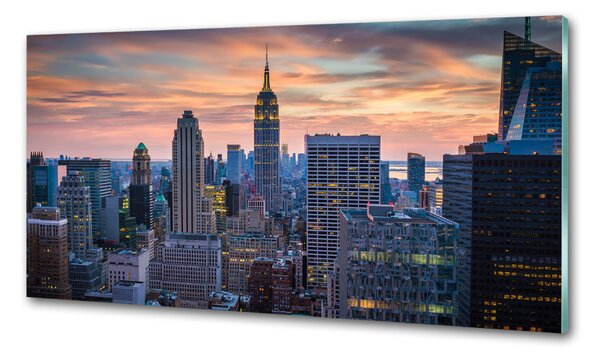 Panou sticlă decorativa bucătărie Manhattan New York City