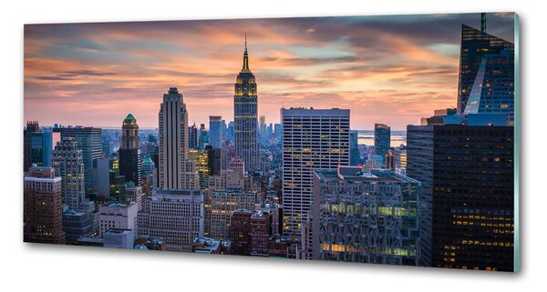 Panou sticlă decorativa bucătărie Manhattan New York City