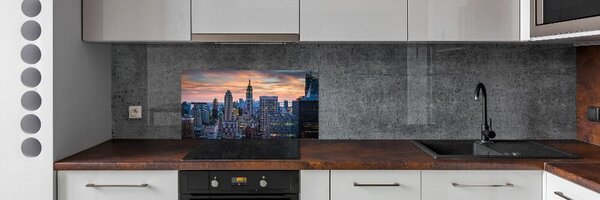 Panou sticlă decorativa bucătărie Manhattan New York City