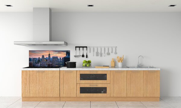 Panou sticlă decorativa bucătărie Manhattan New York City
