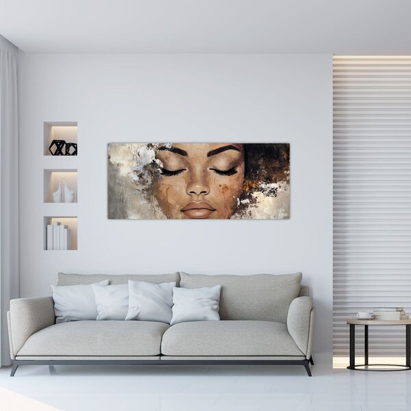 Tablou - Portret de femeie (120x50 cm)