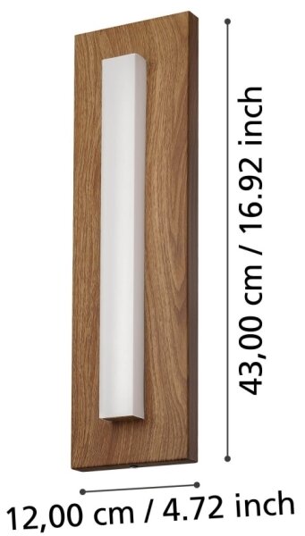 Aplică LED de exterior BITETTO LED/7W/230V IP44 Eglo 900679