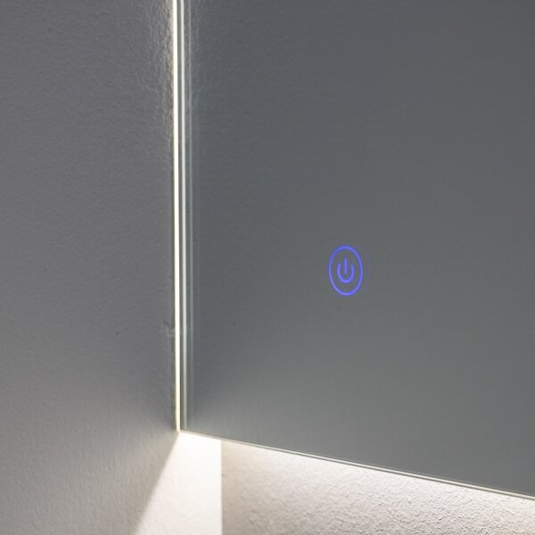 Brilagi - Oglindă de baie QUARTIERE LED/18W/230V 50x55 IP44 CRI 90 cu funcție de dimare +CCT
