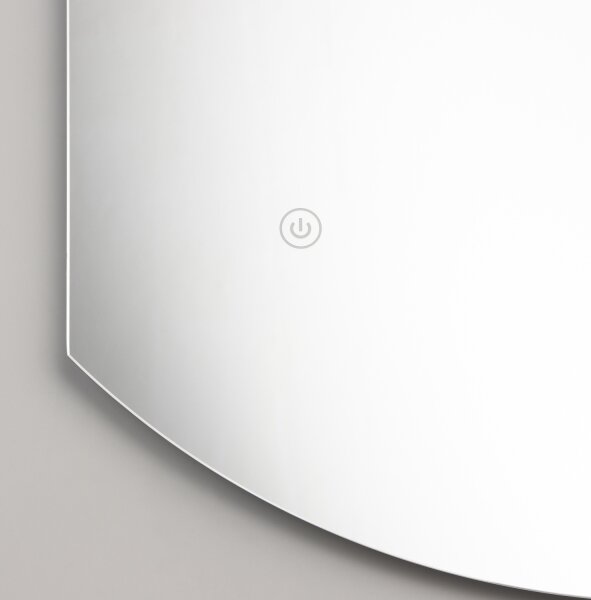 Brilagi - Oglindă LED de baie MEZZO, 18W/230V, 60x50 cm, IP44, CRI 90, reglabilă +CCT