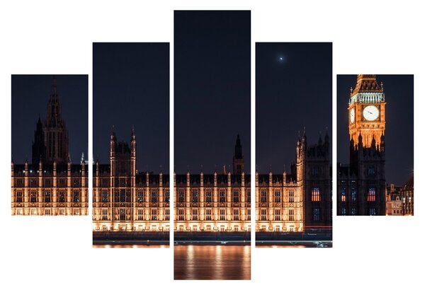 Tablou cu Big Ben din Londra (150x105 cm)
