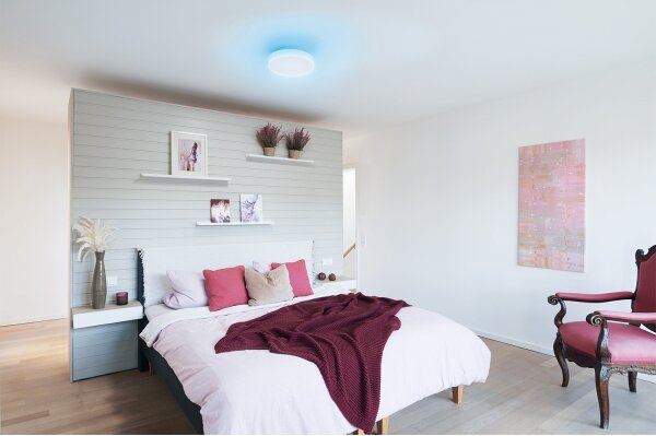 Osram - Lampă de tavan SMART+ ORBIS LED RGBW, cu reglare a intensității luminoase, 28W, 230V, Wi-Fi