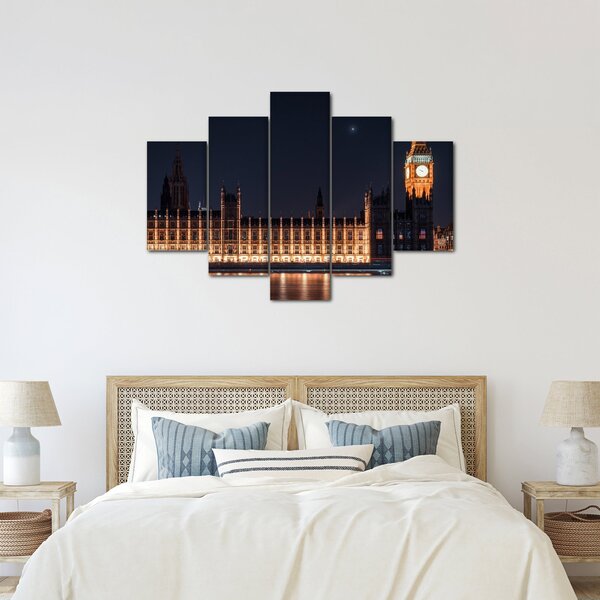 Tablou cu Big Ben din Londra (150x105 cm)
