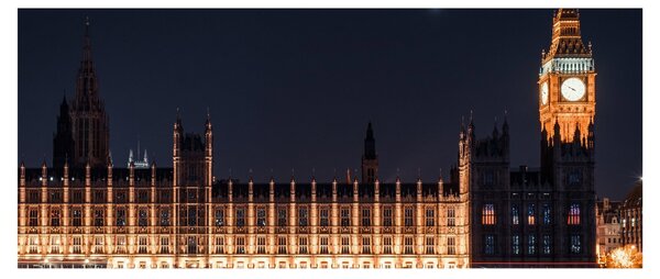 Tablou cu Big Ben din Londra (120x50 cm)